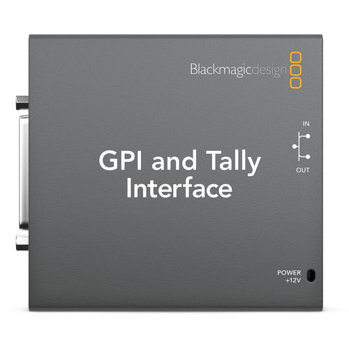 Blackmagic Design GPI &amp; Tally Interface for ATEM Production Switchers