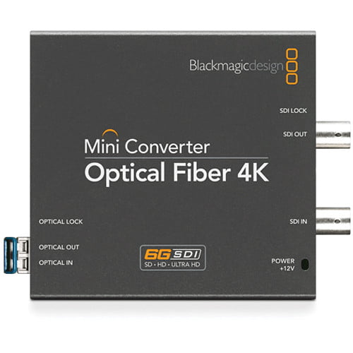 Blackmagic Design Mini Converter Optical Fiber 4K CONVMOF4K