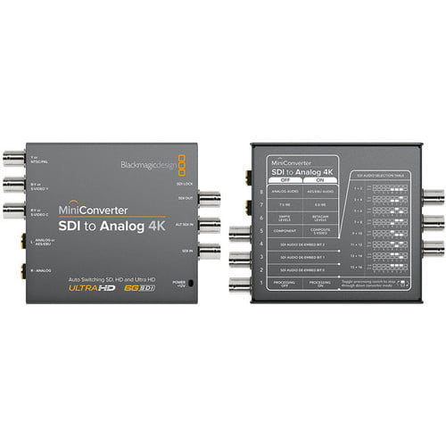 Blackmagic Design Mini Converter SDI to Analog 4K CONVMASA4K