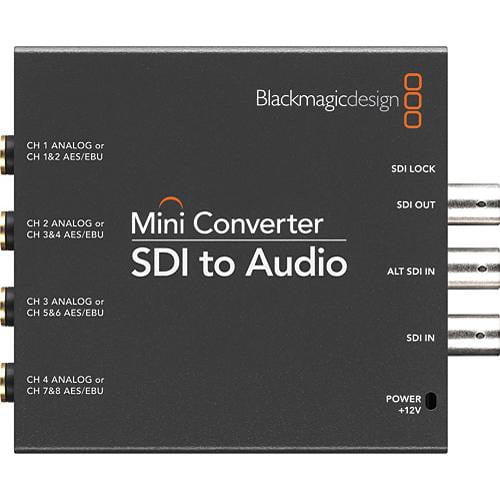 Blackmagic Design SDI to Audio Mini Converter CONVMCSAUD