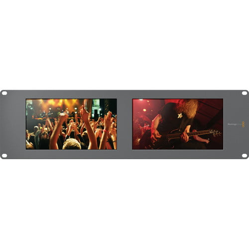 Blackmagic Design SmartView Duo2 Rackmountable Dual 8"" LCD Monitors