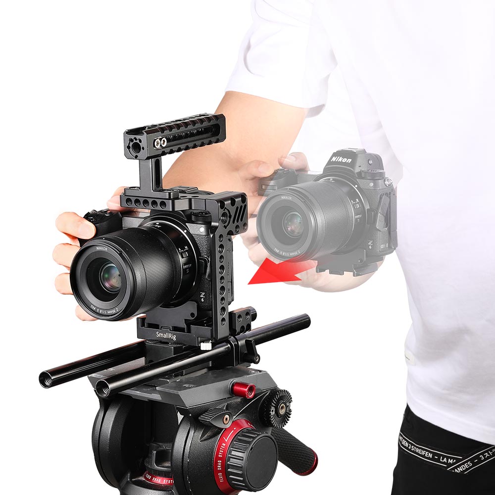 SmallRig Quick Release Half Cage for Nikon Z6 and Nikon Z7 2262