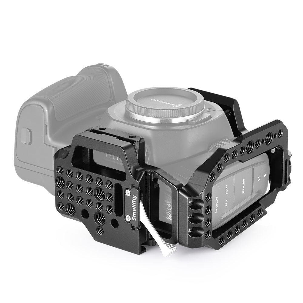SmallRig QR Half Cage for Blackmagic Design Pocket Cinema Camera 4K &amp; 6K CVB2255