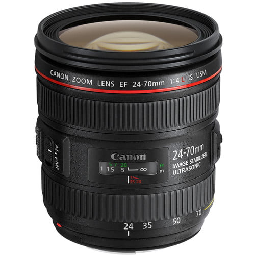 Canon EOS 5D Mark IV DSLR Camera with 24-70mm f/4L Lens