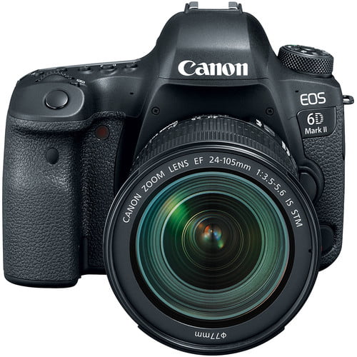 Canon EOS 6D Mark II DSLR Camera with 24-105mm f/3.5-5.6 Lens