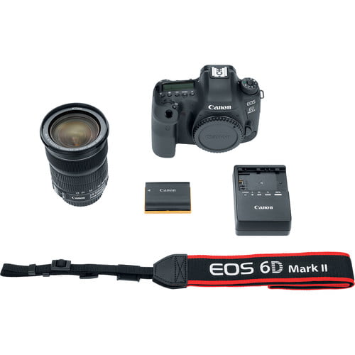 Canon EOS 6D Mark II DSLR Camera with 24-105mm f/3.5-5.6 Lens