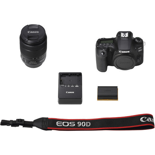 Canon EOS 90D DSLR Camera With EF S 18-135mm IS USM Lens