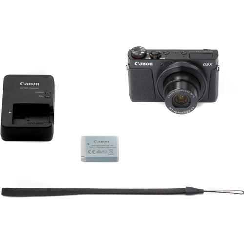 Canon PowerShot G9 X Mark II Digital Camera (Black)