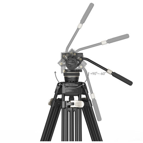 SmallRig FreeBlazer Heavy-Duty Carbon Fiber Tripod Kit