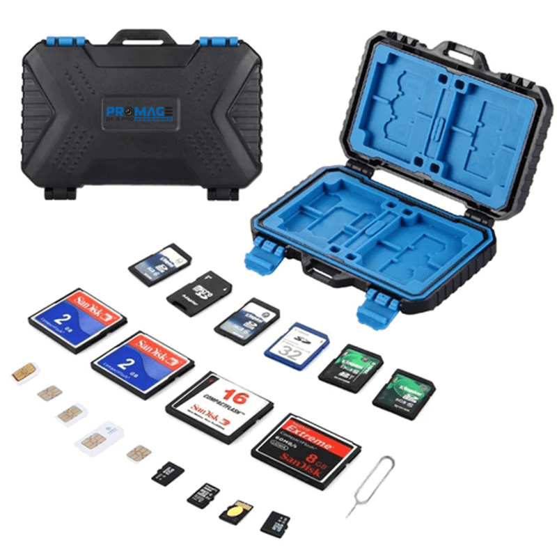 PROMAGE 27 IN 1 MEMORY CARD CASE FOR DIFFERENT TYPE OF CARDS