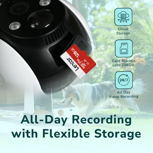 PROMAGE Connect Cell 2T Solar Powered 2K PTZ 4G Camera