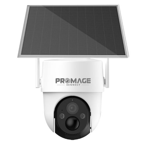 PROMAGE Connect Cell 2T Solar Powered 2K PTZ 4G Camera