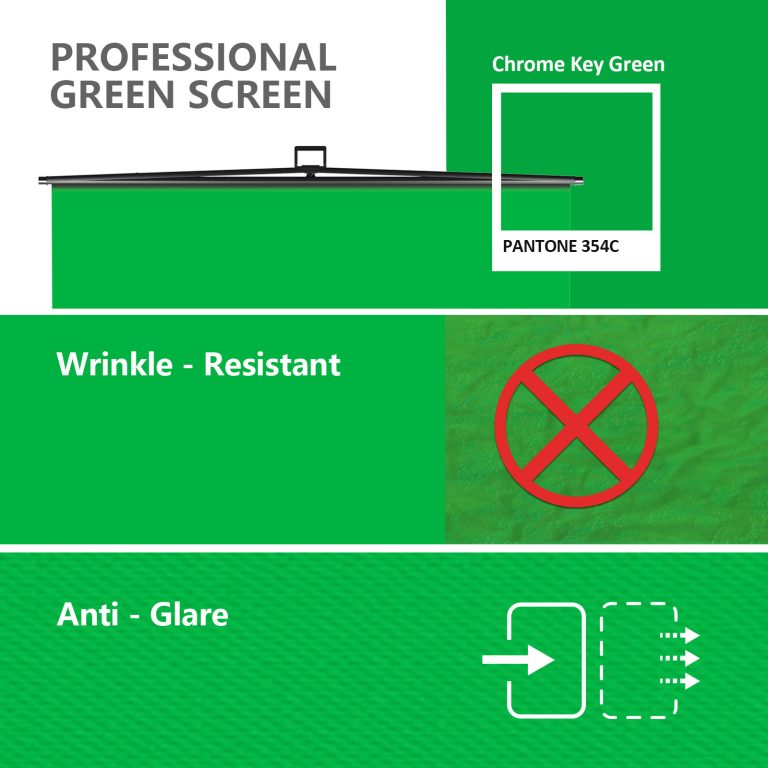 Raubay CGS1520 Collapsible Screen 152cm x 210cm(Green)