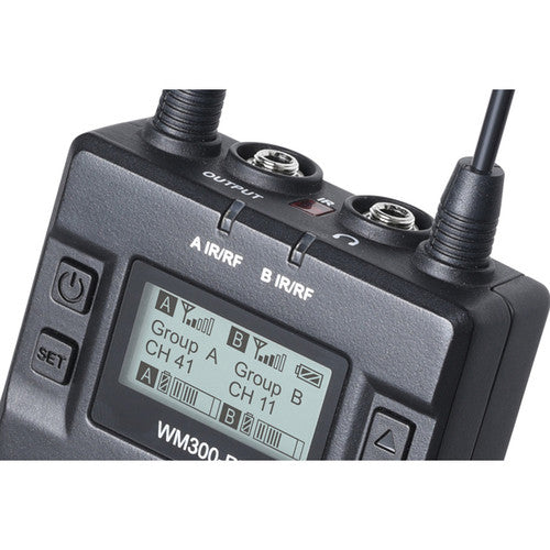 Comica Audio CVM-WM300B 2-Person Camera-Mount Wireless Combo Microphone System