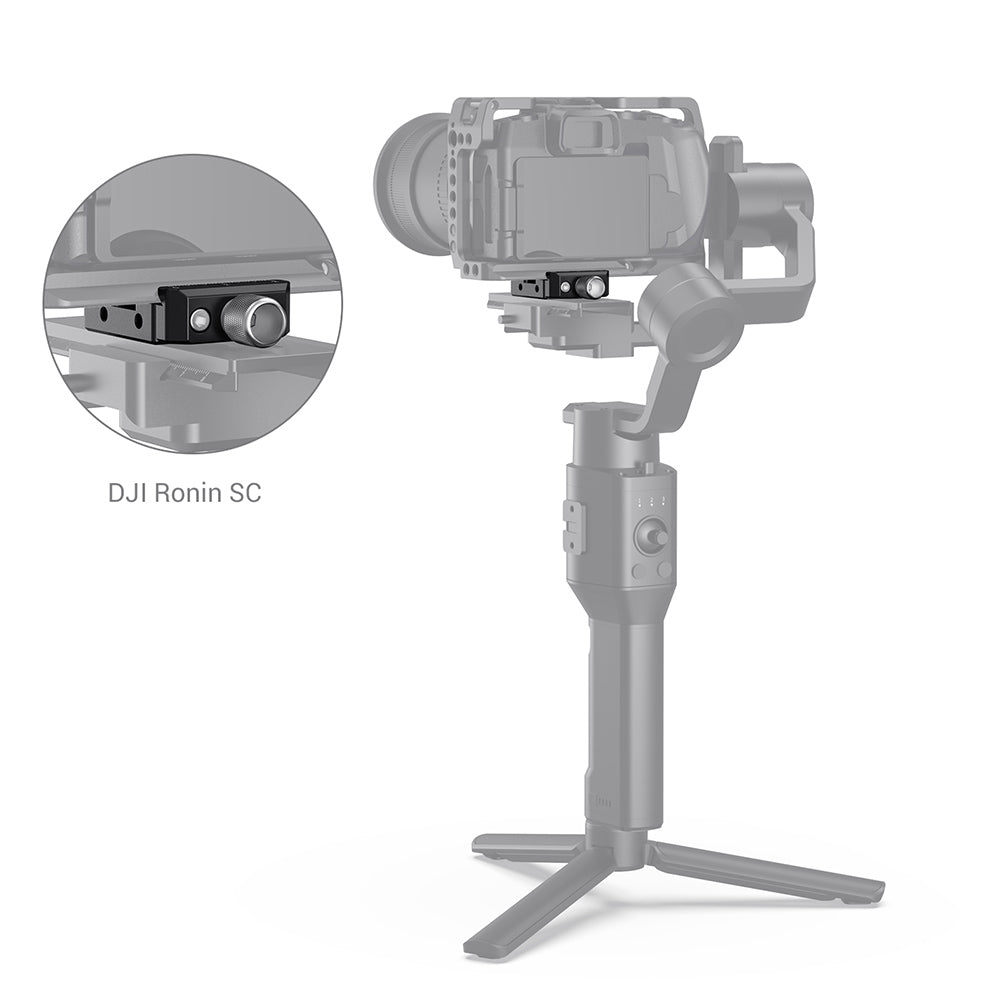 SmallRig Arca-Type Quick Release Clamp for DJI Ronin S/Ronin SC and ZHIYUN Crane Series/Weebill S Gimbals DBC2506