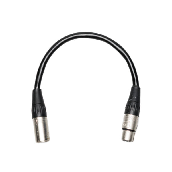 Fxlion DC4M-3F DC Cable - 4-Pin XLR-M to 3-Pin XLR-F
