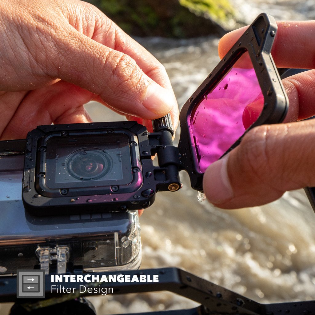 PolarPro DiveMaster Super Suit Filter Kit for HERO7, HERO6, HERO5 Black