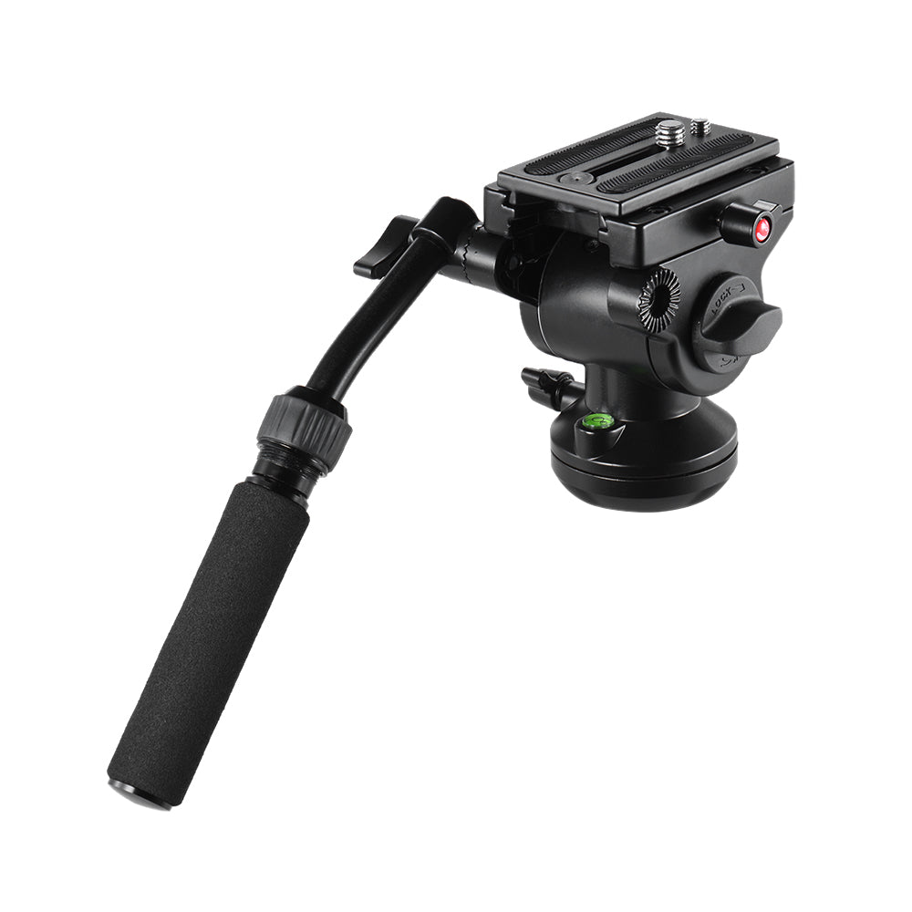 Promage DS008H Video Camera Tripod Action Fluid Drag Pan Head Hydraulic Panoramic Photographic Head
