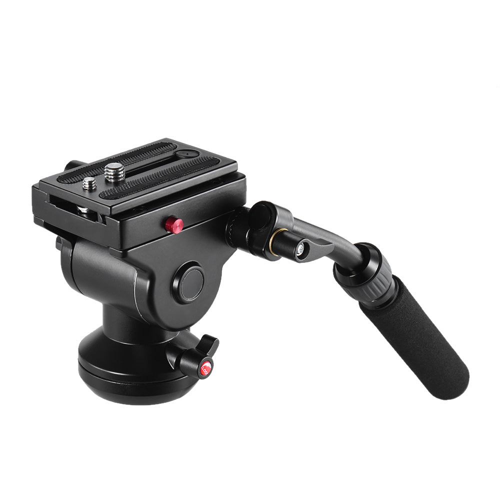 Promage DS008H Video Camera Tripod Action Fluid Drag Pan Head Hydraulic Panoramic Photographic Head