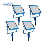 Dracast S-Series LED500 Bi-Color 4 Light Kit with NP-F Battery Plates