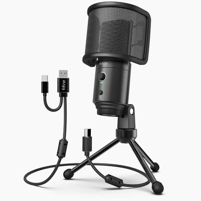 FIFINE K683A STUDIO CONDENSER USB TYPE-C MICROPHONE