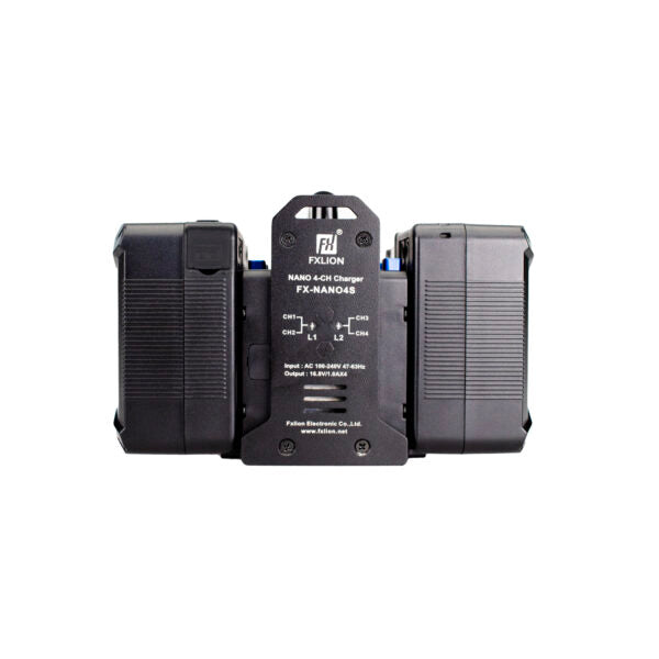 Fxlion FX-NANO4S NANO 4-CH V-Mount Charger