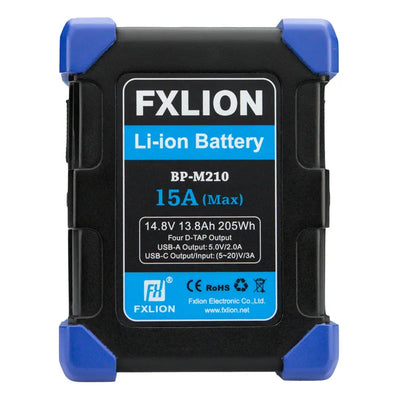 Fxlion BP-M210 High Power Square Battery - 14.8V / 205Wh V-Mount Battery