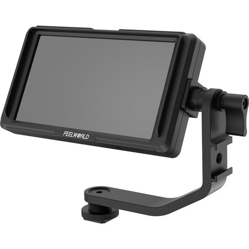 FeelWorld F5 5.0"" Full HD HDMI On-Camera Monitor with 4K Support and Tilt Arm