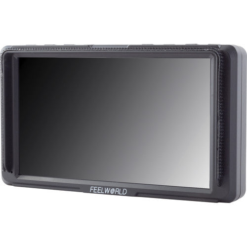 FeelWorld F5 5.0"" Full HD HDMI On-Camera Monitor with 4K Support and Tilt Arm