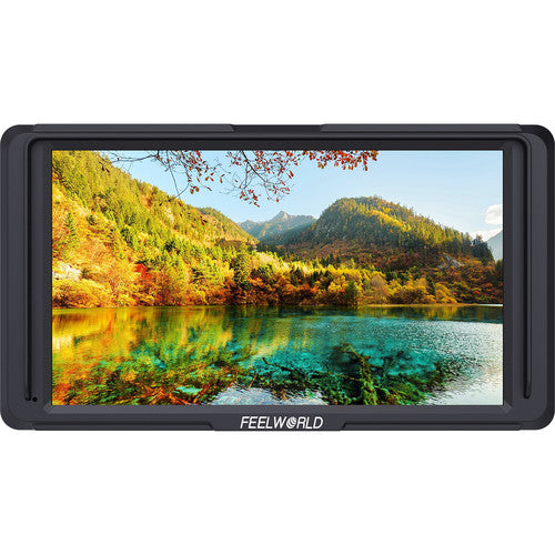 FeelWorld F5 5.0"" Full HD HDMI On-Camera Monitor with 4K Support and Tilt Arm