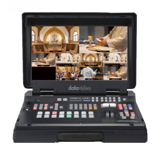 Data Video Hs-1300  6-Channel HD Portable Video Streaming Studio