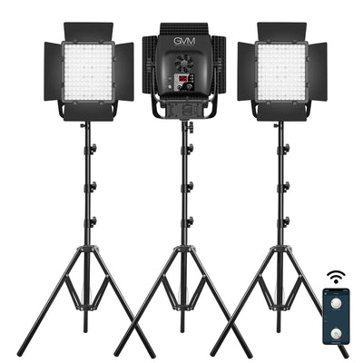 GVM LT-50S Bi-Color LED 3Panel Kit