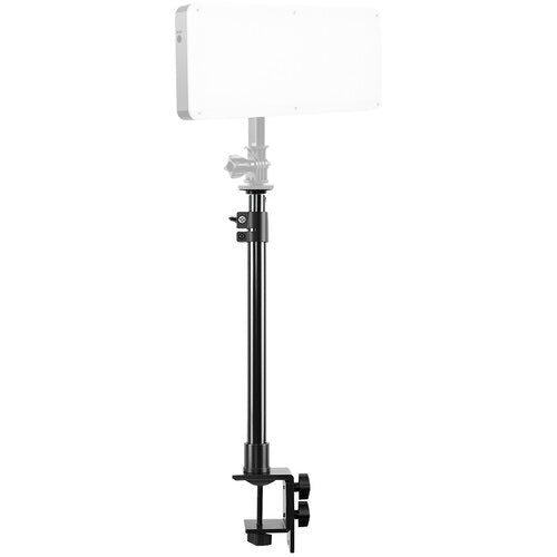 GVM ST-04 Desk Mount Stand,Tabletop C Clamp Mount Stand, Adjustable Table Aluminum Light Stand with Standard 1/4 Screw Tip for DSLR Camera, Ring Light, Video Light, Panel Light