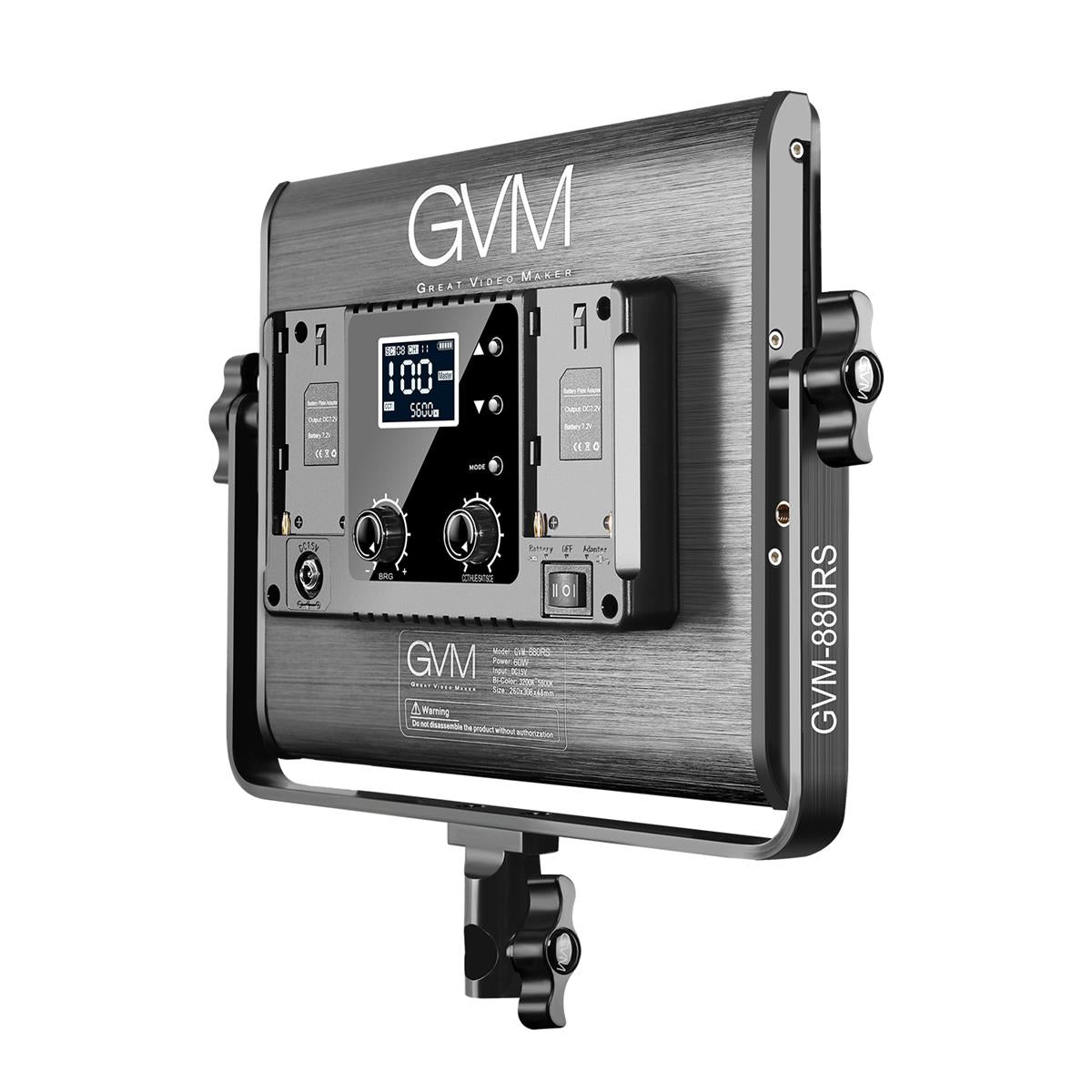 GVM 880RS 60W Bi-Color RGB Soft LED Panel Light