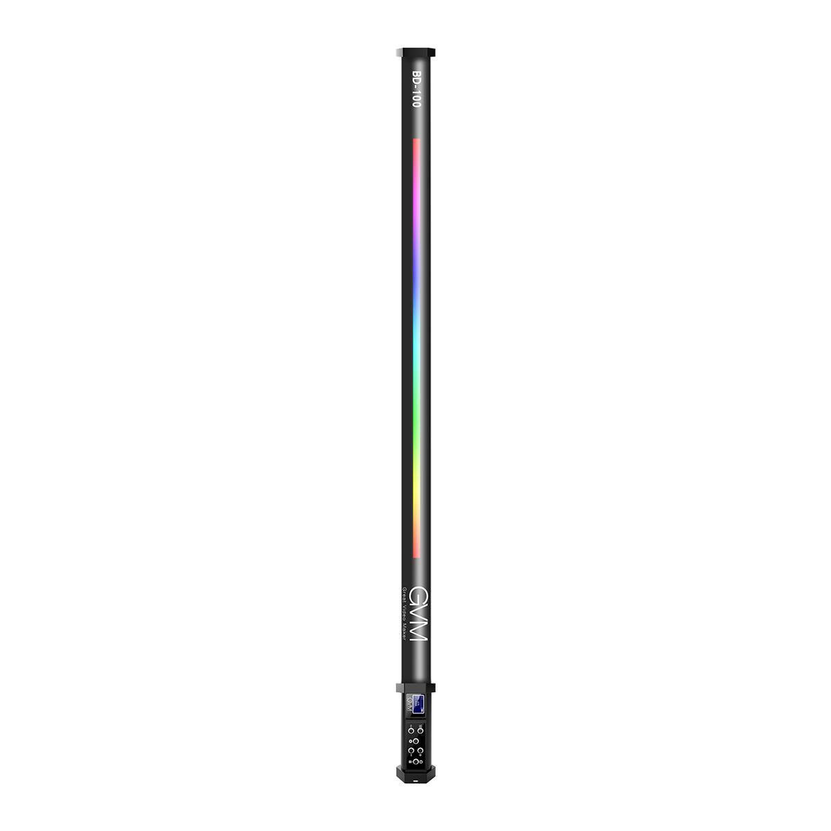 GVM BD100D 30W RGB LED Tube Wand Light