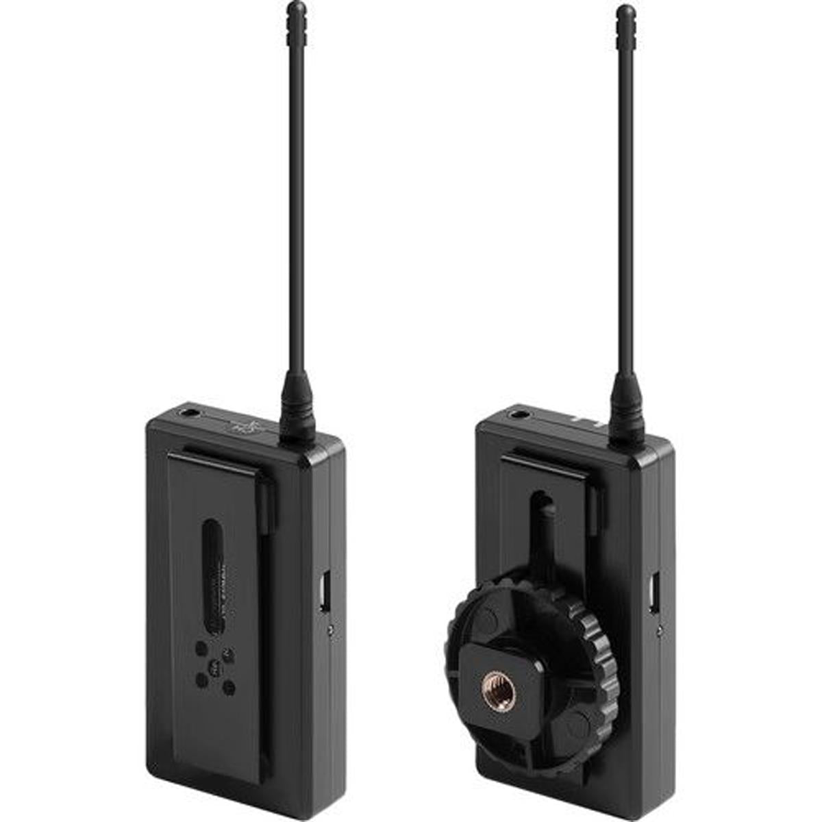 GVM WM500X1 Camera-Mount Wireless Omni Lavalier Microphone System for Cameras and Smartphones