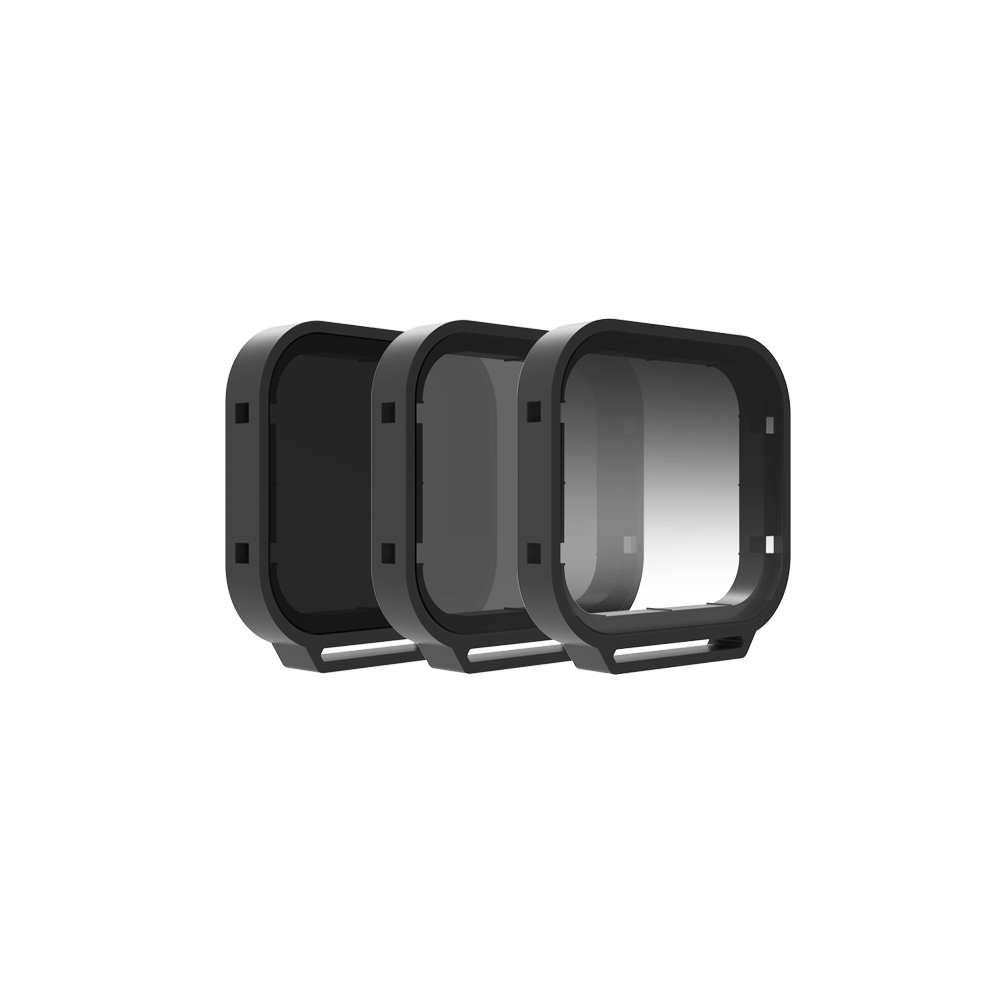 PolarPro Venture Filter 3-Pack with Hard Case for GoPro HERO6 &amp; HERO5 Black
