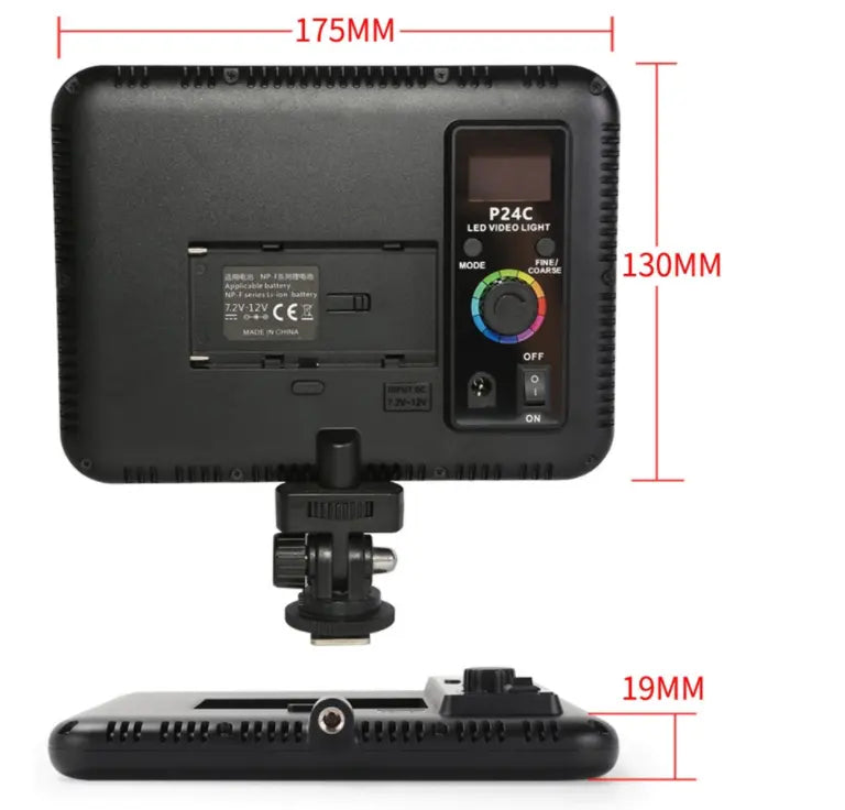 PROMAGE P24C RGB LED Video Light
