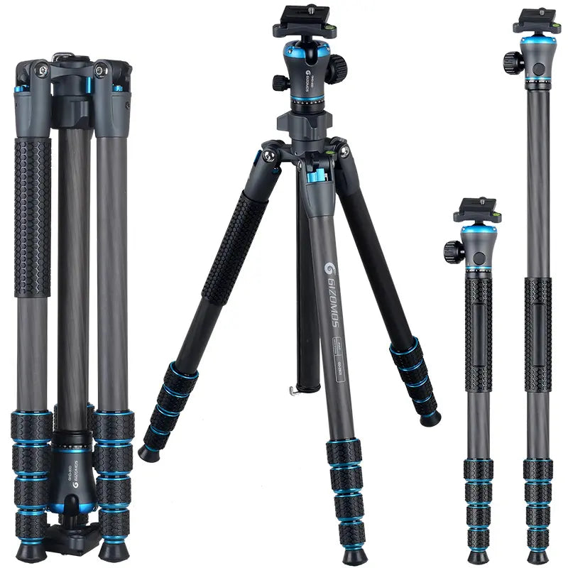 GIZOMOS PROFESSIONAL CARBON FIBER TRIPOD ORANGE GD25C5