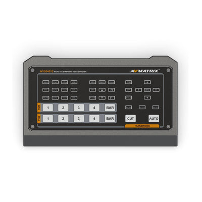 Avmatrix HVS0401E 4-CH HDMI/DP Video Switcher Panel For Recording Live Streaming