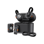 Hollyland LARK M2S Combo 2-Person Wireless Microphone System for Cameras and Mobile Devices (2.4 GHz, Space Gray)