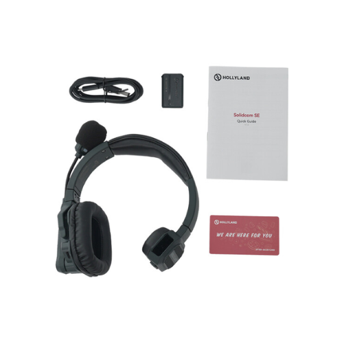 Hollyland Solidcom SE Global Full-Duplex Wireless Single-Ear Remote Headset (2.4 GHz)