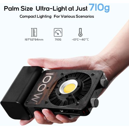 Zhiyun Cinepeer CX100 COB Light (Black)