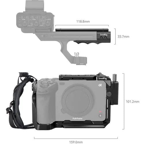 SmallRig Handheld Cage Kit for Sony FX30 / FX3 4184 (4139 new version)