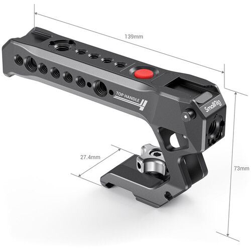SmallRig NATO Top Handle with Record Start/Stop Remote Trigger (3322)