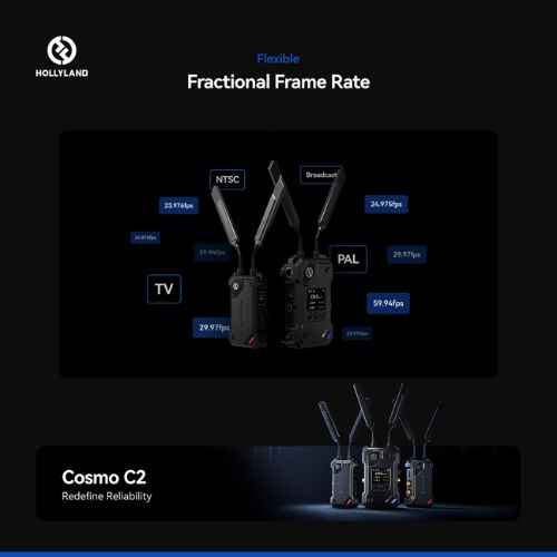 Hollyland Cosmo C2 Wireless Video Transmission System 2TX and 1RX Kit