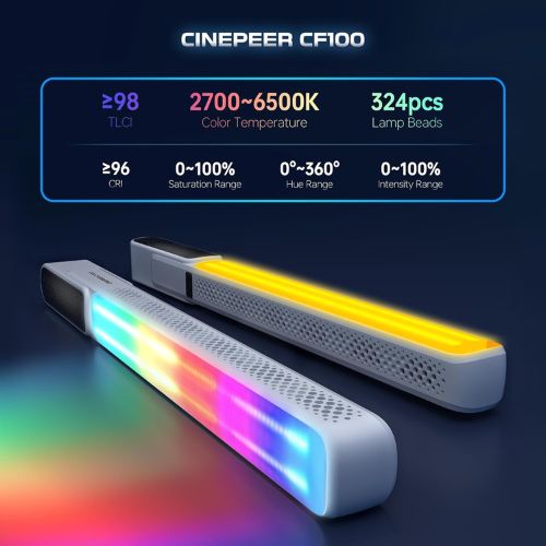 Zhiyun Cinepeer CF100 RGB Stick Light Combo
