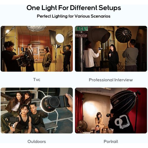 Zhiyun Cinepeer CX100 COB Light (Black)