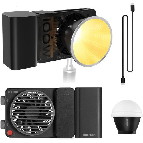 Zhiyun Cinepeer CX100 COB Light (Black)