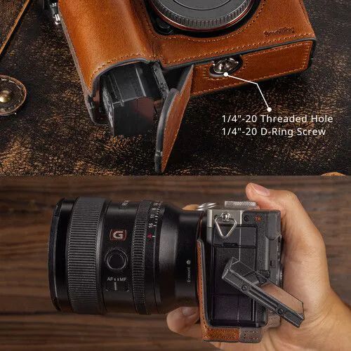 SmallRig Camera Leather Case Kit for Sony Alpha 7C II / Alpha 7CR (5015)